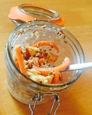 Carrot Cake Overnight Oats