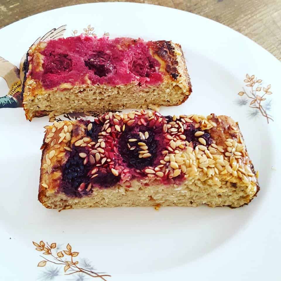 Porridge Cake Slices