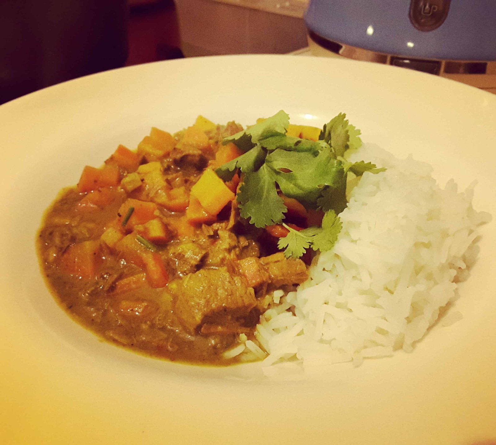 Coconutty Lamb Curry