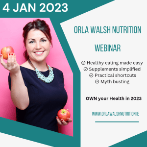 Orla Walsh Nutrition Webinar 2023