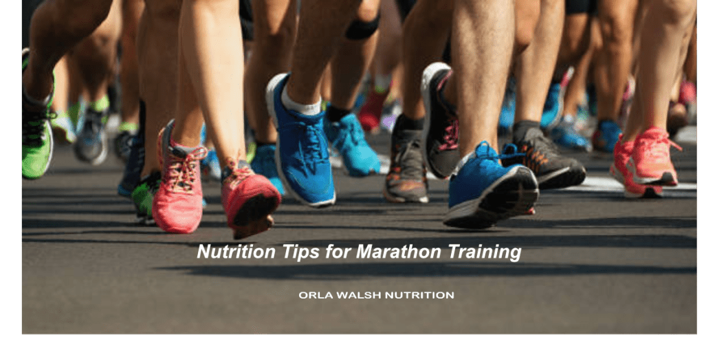 nutrition tips for marathon training