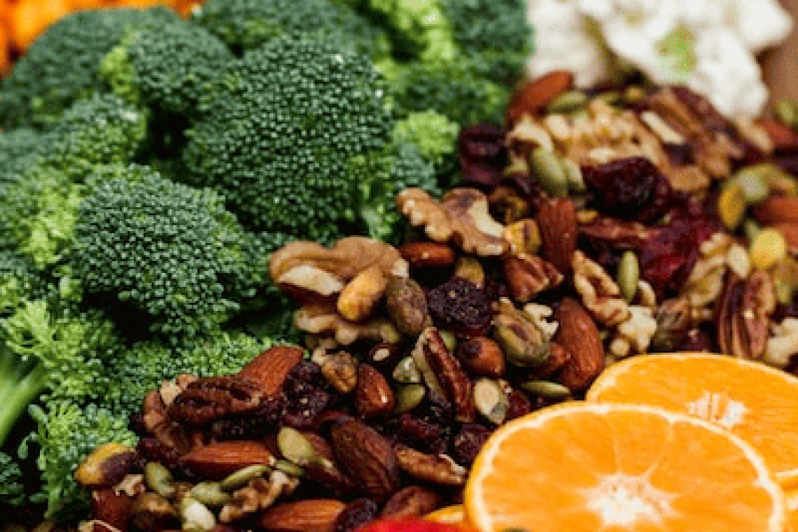 fruit, veg and nuts to boost immunity